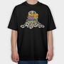 Thanos Skull Explosion, Tricou Oversize Barbati (Unisex)