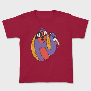 Tricou Copii, Knife Sloth