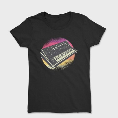 Tricou Femei, Synthesizer Retro