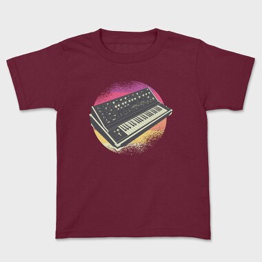 Tricou Copii, Synthesizer Retro