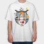 Halloween Swing Anna, Tricou Oversize Barbati (Unisex)