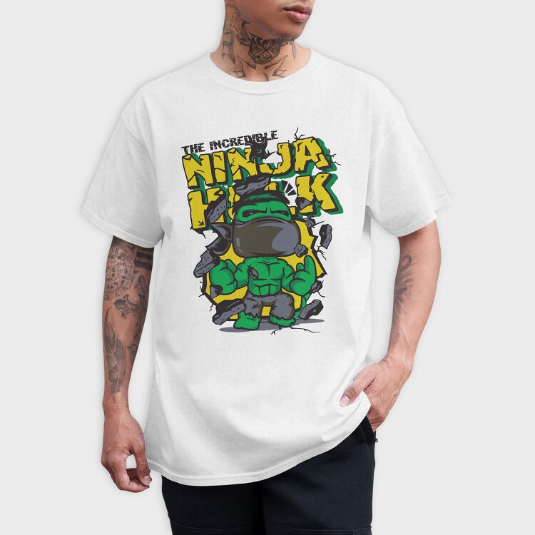 The Incredible Ninja Hulk, Tricou Barbati (Unisex)