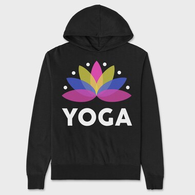 Yoga, Hanorac Oversize Barbati (Unisex)