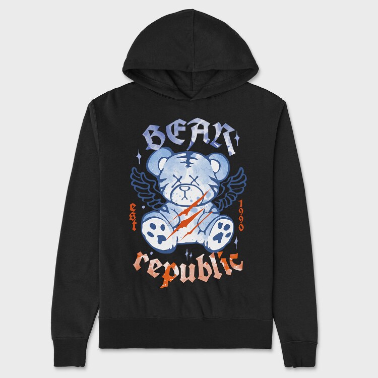 Bear Republic, Hanorac Oversize Barbati (Unisex)