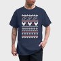 Pixelated Stars, Tricou Barbati (Unisex)