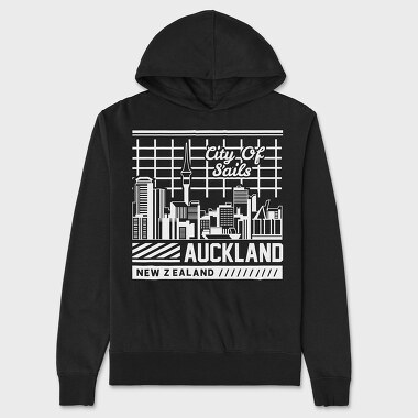 Auckland, Hanorac Oversize Barbati (Unisex)