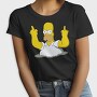 Homer Middle Finger, Tricou Femei