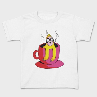 Tricou Copii, Sloth On Coffee