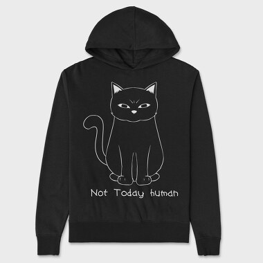 Not Today Human, Hanorac Oversize Barbati (Unisex)