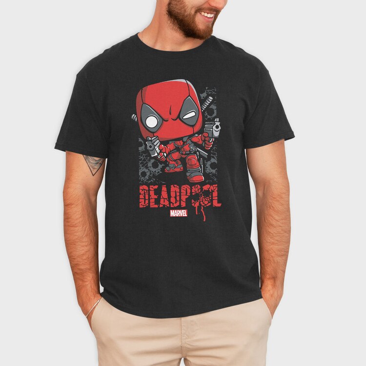 Deadpool Marvel, Tricou Barbati (Unisex)
