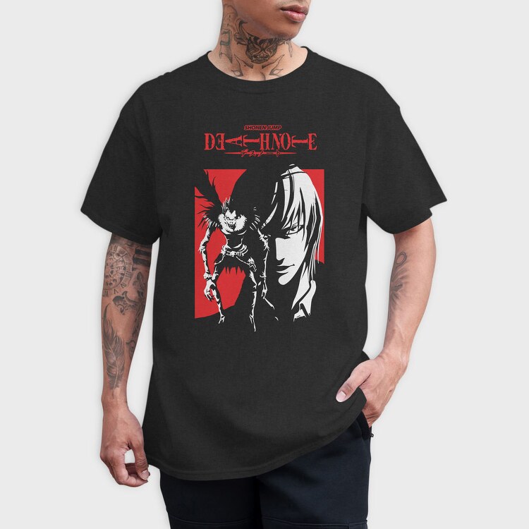 Deathnote Shonen Jump, Tricou Barbati (Unisex)
