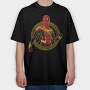Spiderman Infinity Gauntlet, Tricou Oversize Barbati (Unisex)