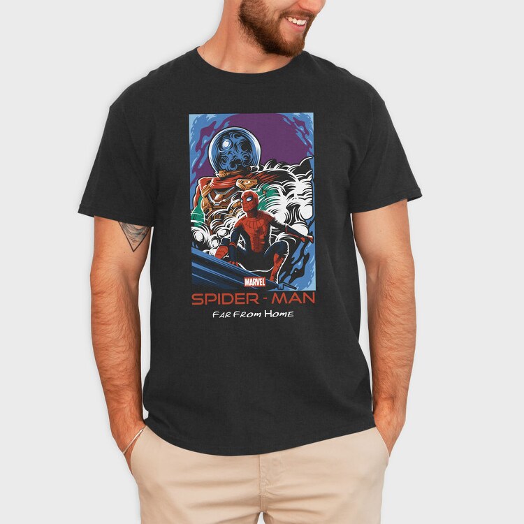 Spiderman Marvel, Tricou Barbati (Unisex)