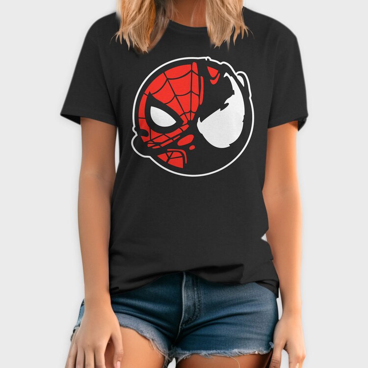 Spiderman Mask, Tricou Barbati (Unisex)