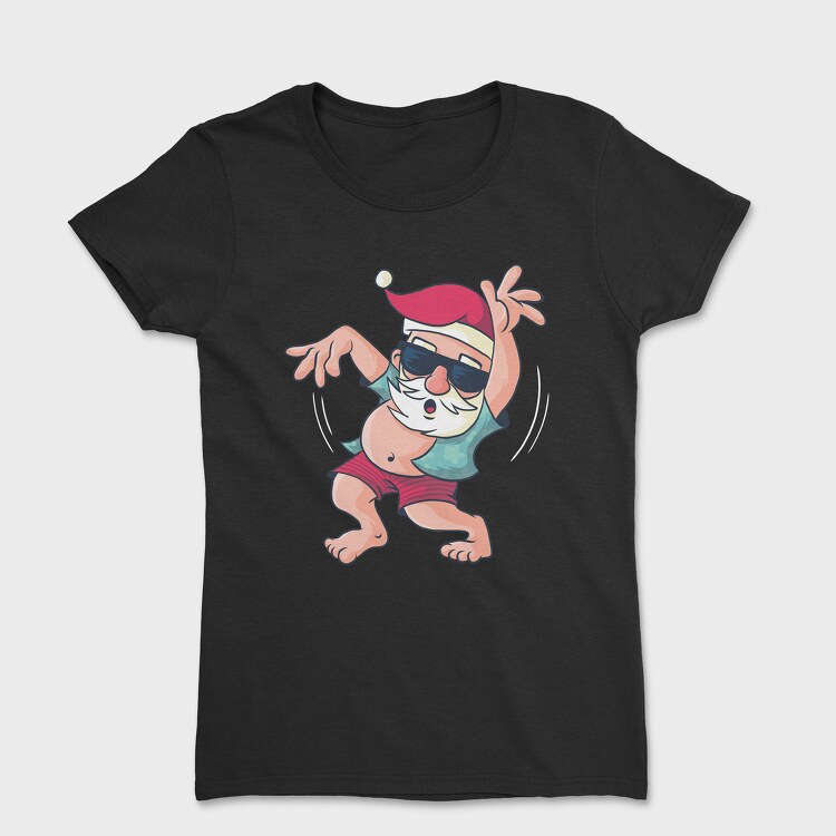 Tricou Femei, Santa Dancing