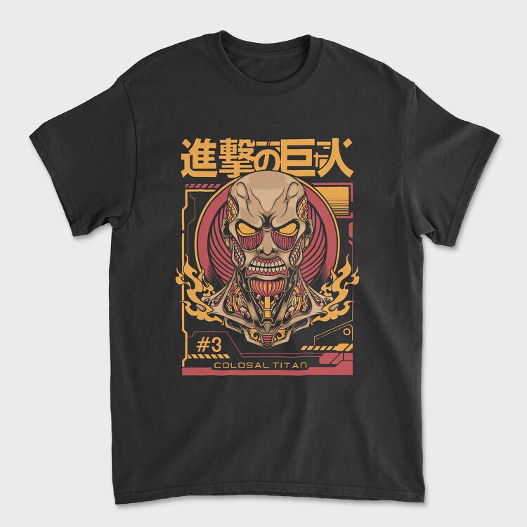 Tricou Barbati (Unisex), Attack on Titan 17