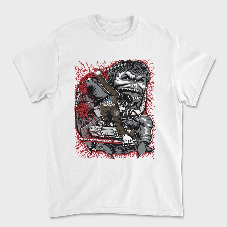 Tricou Barbati (Unisex), Attack on Titan 26