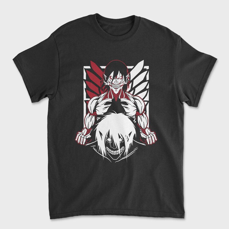 Tricou Barbati (Unisex), Attack on Titan 31