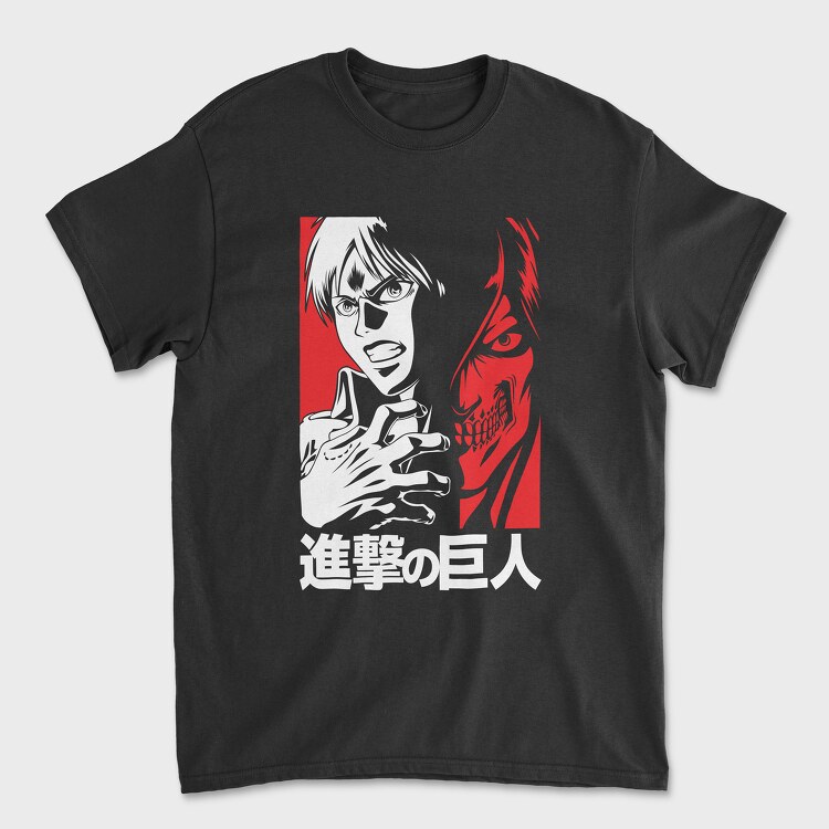 Tricou Barbati (Unisex), Attack on Titan 46