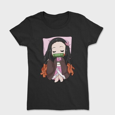 Tricou Femei, Demon Slayer Pillow 1