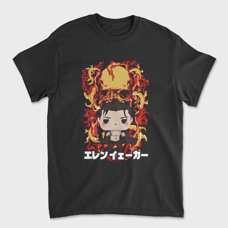 Tricou Barbati (Unisex), Funko Anime Attack on Titan 2