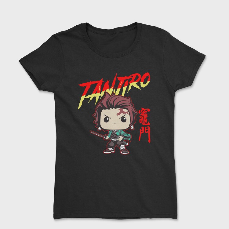 Tricou Femei, Funko Anime Demon Slayer Tanjiro