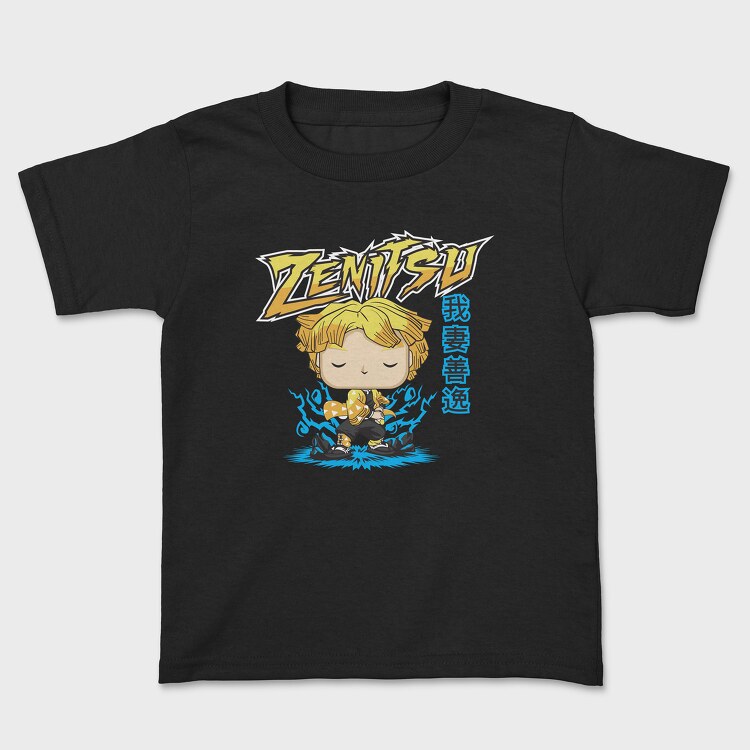 Funko Anime Demon Slayer Zenitsu, Tricou Copii