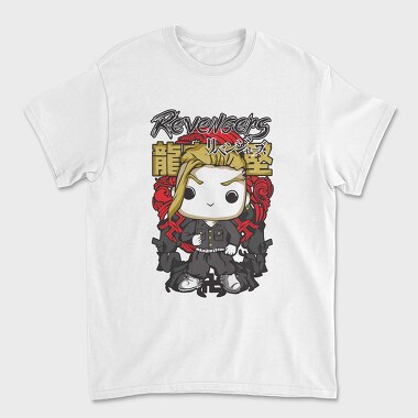 Funko Anime Tokyo Revengers Draken, Tricou Barbati (Unisex)