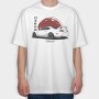 Jdm Turbo Boost, Tricou Oversize Barbati (Unisex)