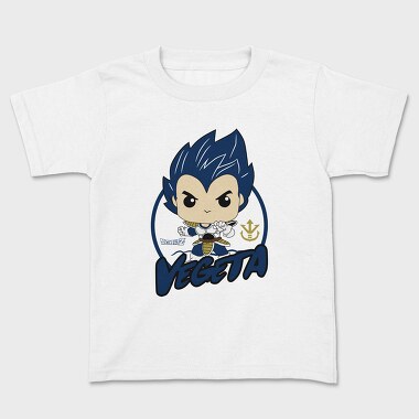 Funko Anime Vegeta Drangon Ball Z, Tricou Copii