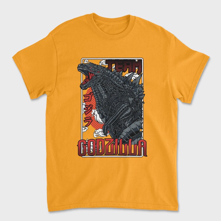 Tricou Barbati (Unisex), Godzilla Tribute