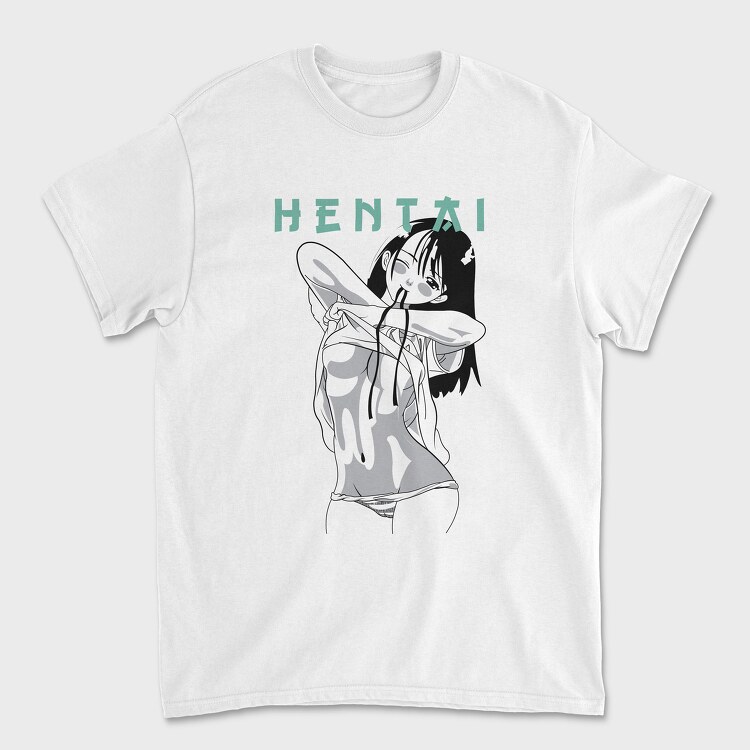 Tricou Barbati (Unisex), Hentai 6