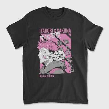 Itadori X Sukuna, Tricou Barbati (Unisex)