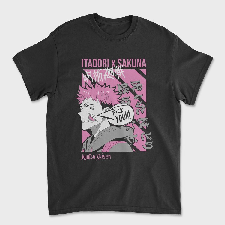 Tricou Barbati (Unisex), Itadori X Sukuna