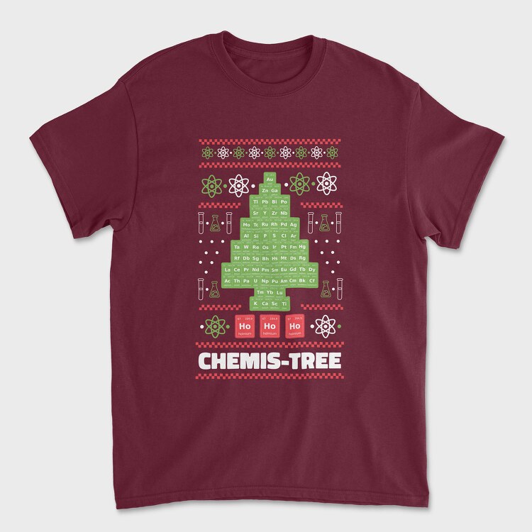 Chemis Tree, Tricou Barbati (Unisex)