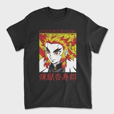 Kyojuro Rengoku, Tricou Barbati (Unisex)