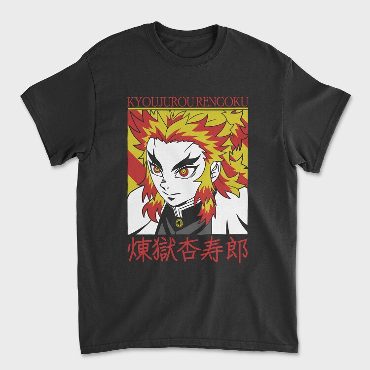 Tricou Barbati (Unisex), Kyojuro Rengoku