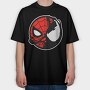 Spiderman Mask, Tricou Oversize Barbati (Unisex)