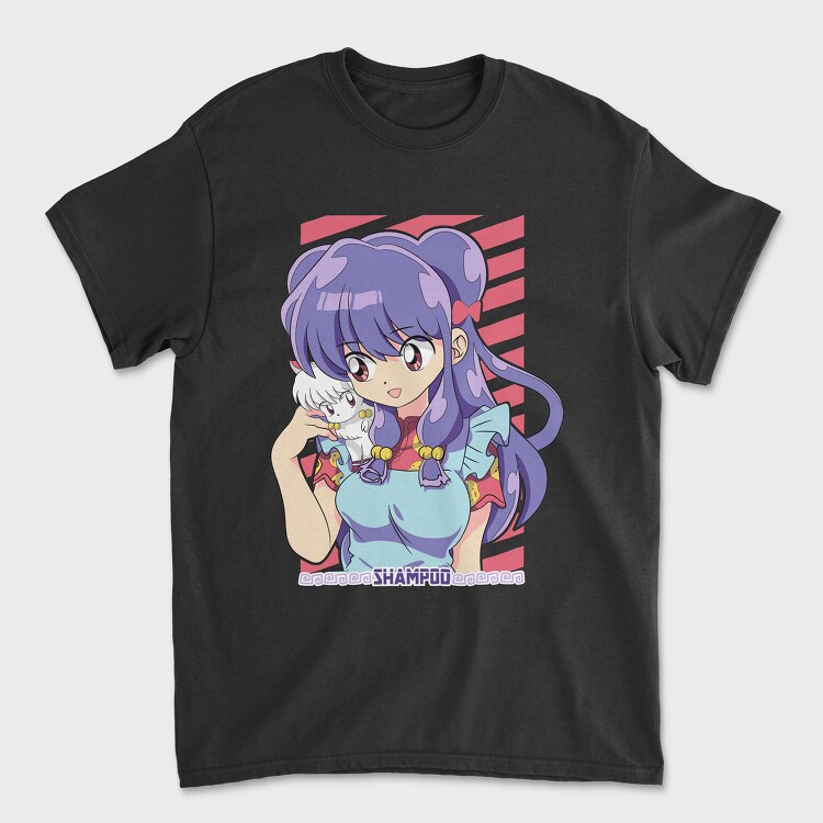 Tricou Barbati (Unisex), Ranma Shampoo