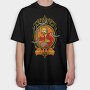 Satan Simpson, Tricou Oversize Barbati (Unisex)