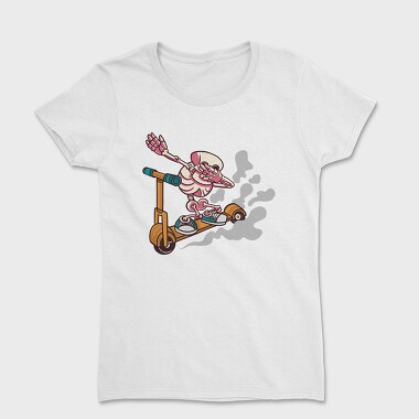 Scooter Skeleton, Tricou Femei