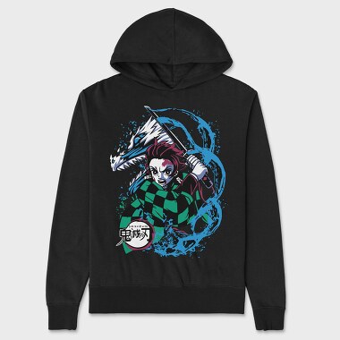 Demon Slayer 33, Hanorac Oversize Barbati (Unisex)