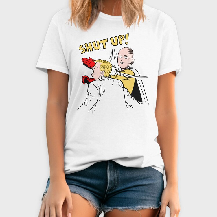 Shut Up Saitama, Tricou Barbati (Unisex)