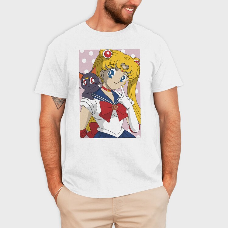 Sailor Moon Moonlight 2, Tricou Barbati (Unisex)