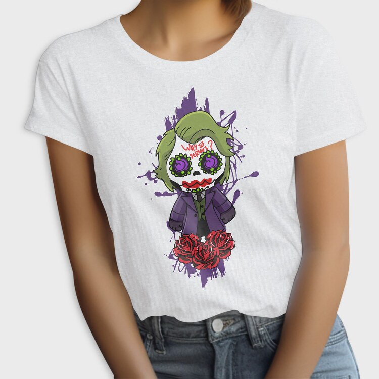 Joker Skull Roses, Tricou Femei