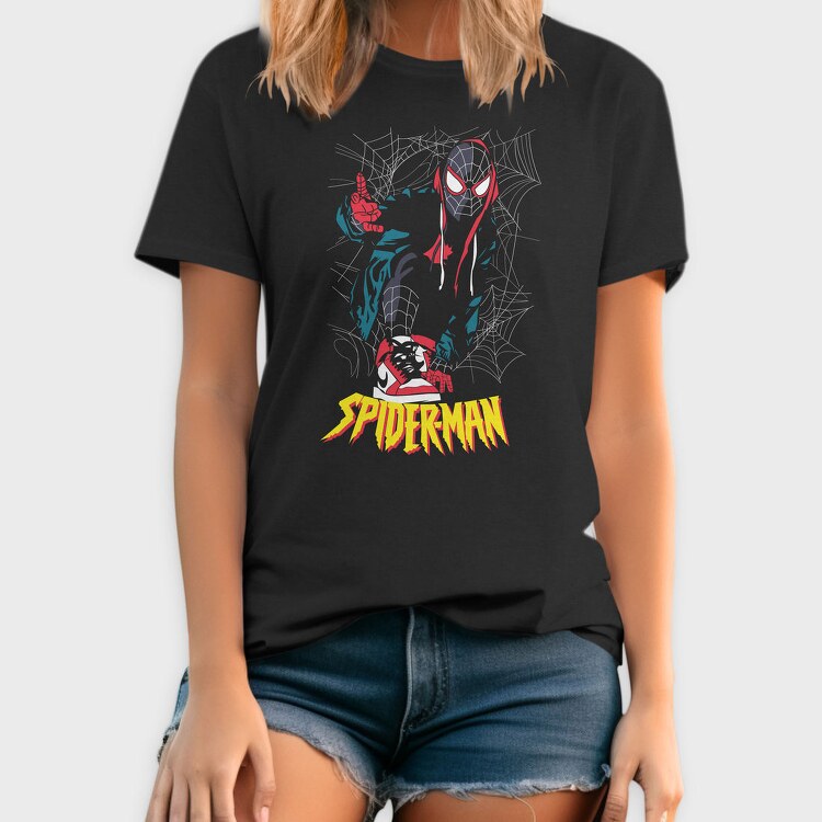 Spiderman Rock On, Tricou Barbati (Unisex)