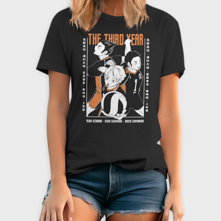 Haikyuu 2, Tricou Barbati (Unisex)