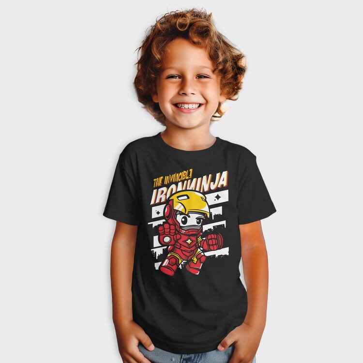 Invincible Iron Ninja, Tricou Copii