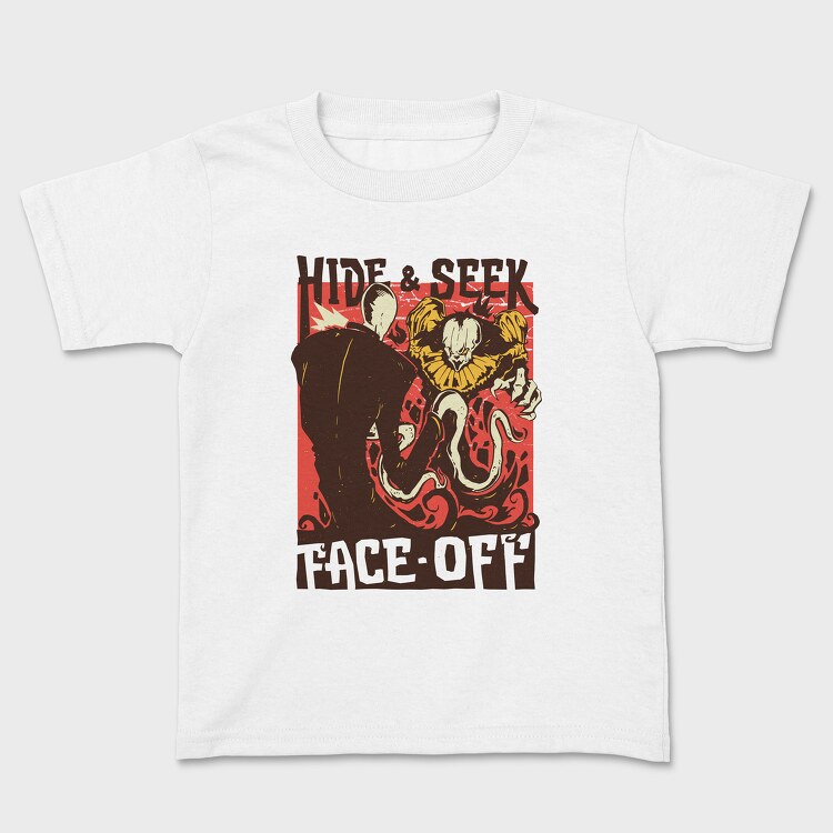 Tricou Copii, Horror Face off