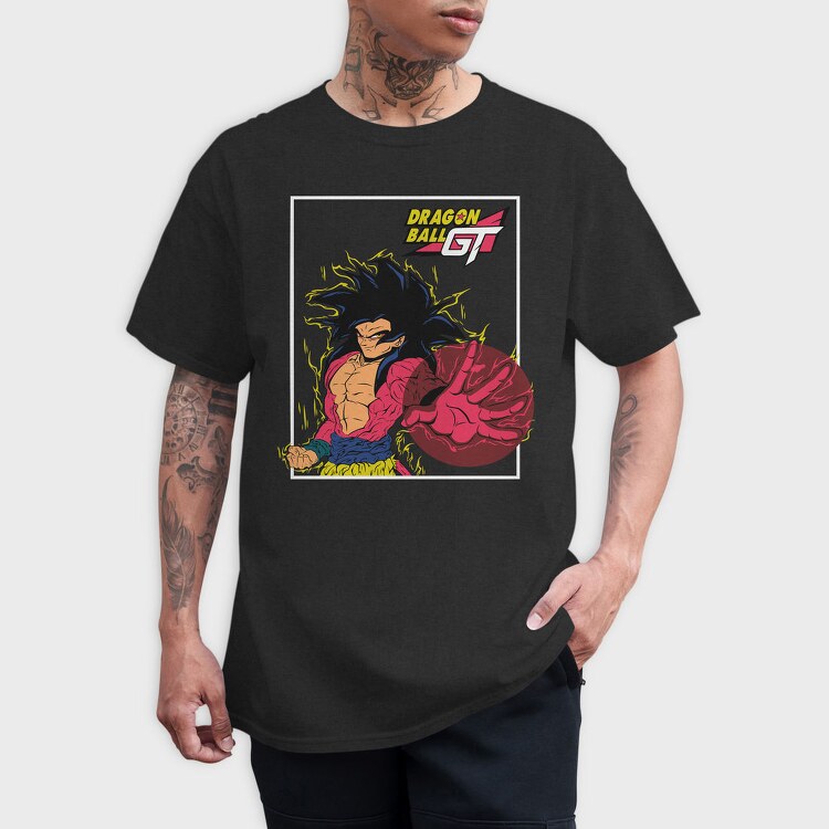 Dragonballgt, Tricou Barbati (Unisex)